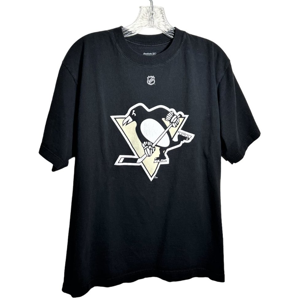 Reebok NHL Pittsburgh Penguins #2 Gill 100% Cotton T-Shirt, Size M